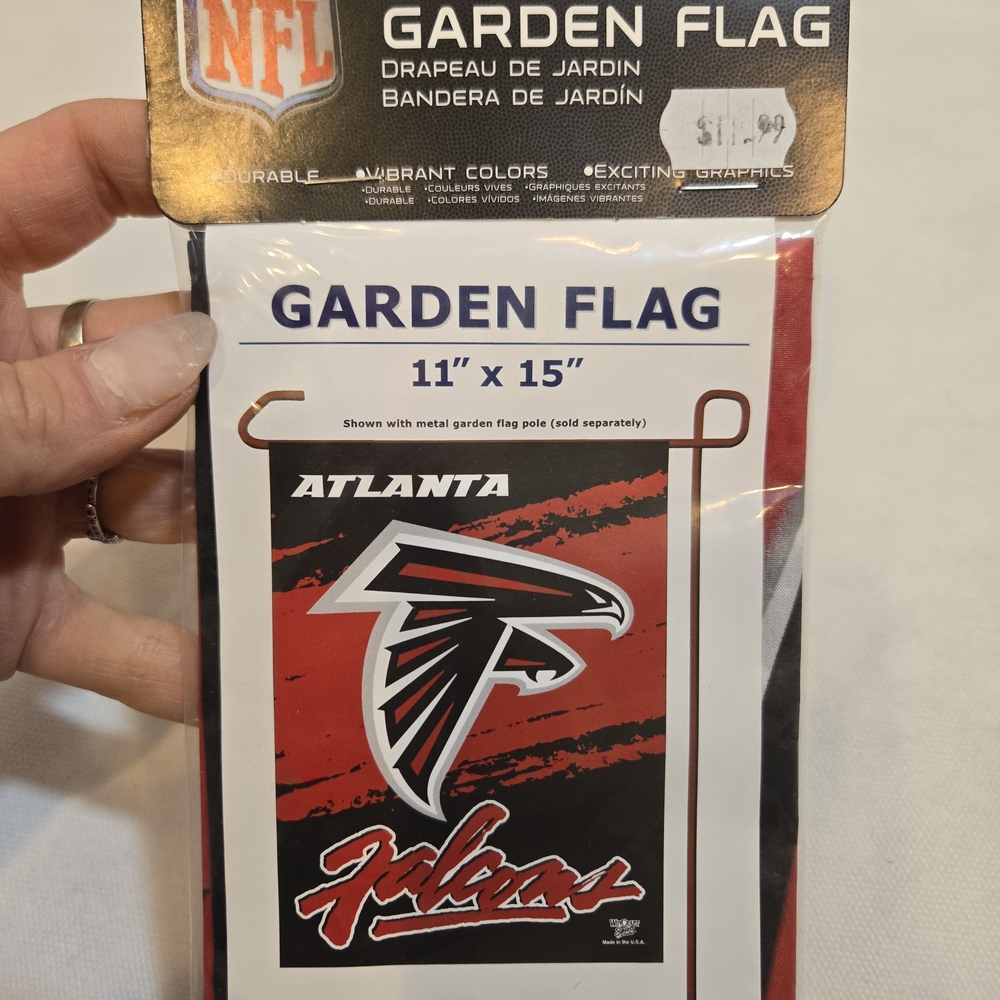 Wincraft NFL Atlanta Falcons Garden Flag Indoor Outdoor 11" x 15" Sports Home Fl